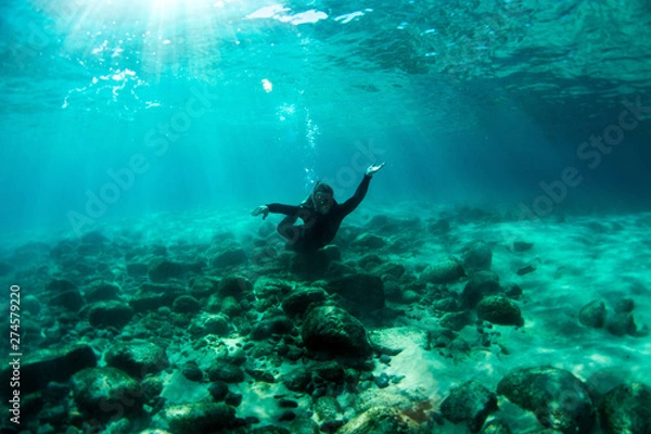 Fototapeta Diving Snorkelling Reef