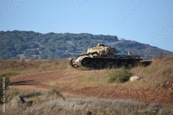 Obraz Six-Day War tank