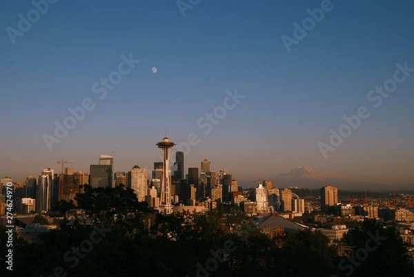 Obraz Classic Seattle scenery