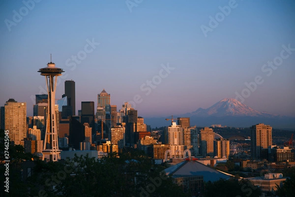 Obraz Classic Seattle scenery