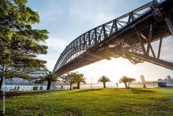 Obraz Sydney Harbour and Bridge Long Exposure Sunset