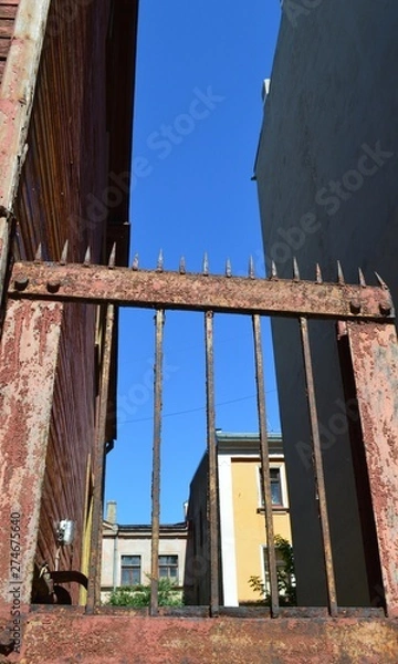 Fototapeta Old building in Riga Latvia.