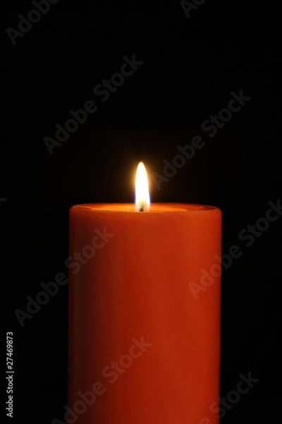 Obraz Płonąca świeca