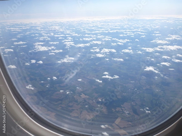 Obraz flugzeugfenster