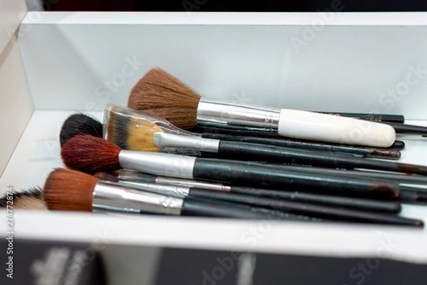 Obraz make up brushes
