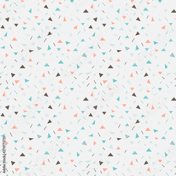Fototapeta Geometric abstract background. Vector abstract seamless pattern 
