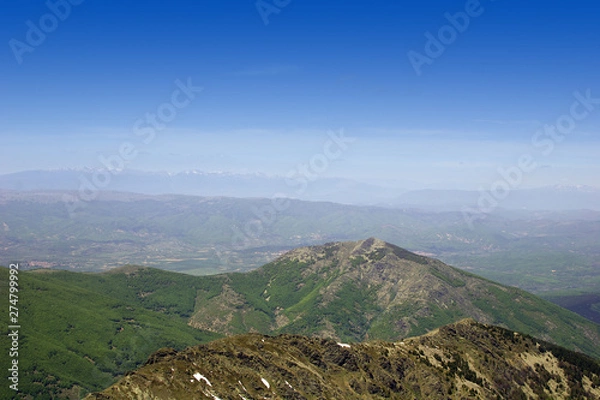 Obraz view of mountains