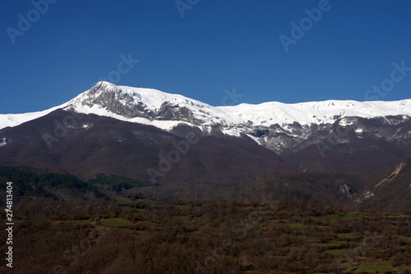 Obraz view of mountains