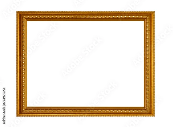 Fototapeta Frame gold
