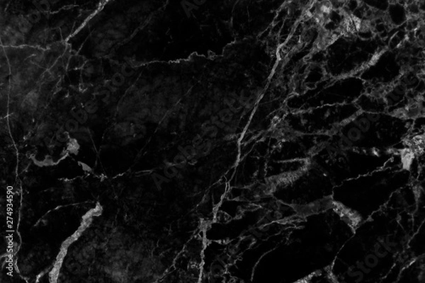 Fototapeta Black marble