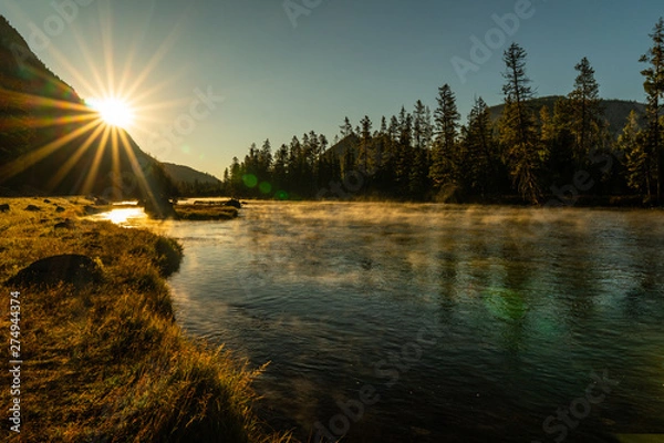 Obraz Yellowstone River