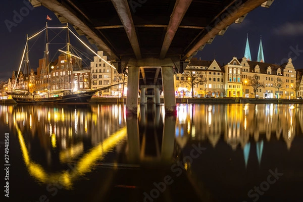 Obraz Lübeck im Winter