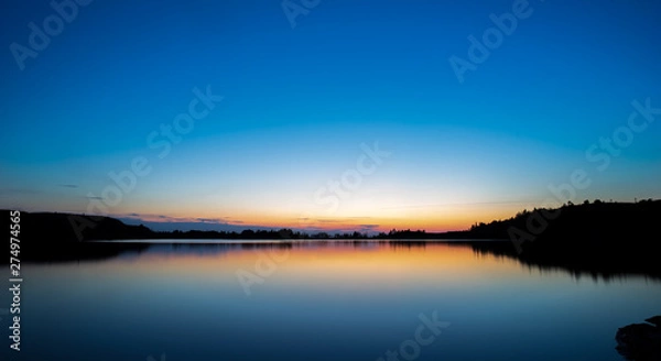 Obraz Early spring sundown