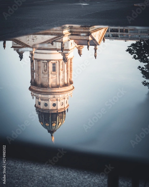 Obraz Tischreflektion