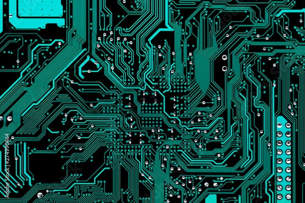 Obraz computer circuit board