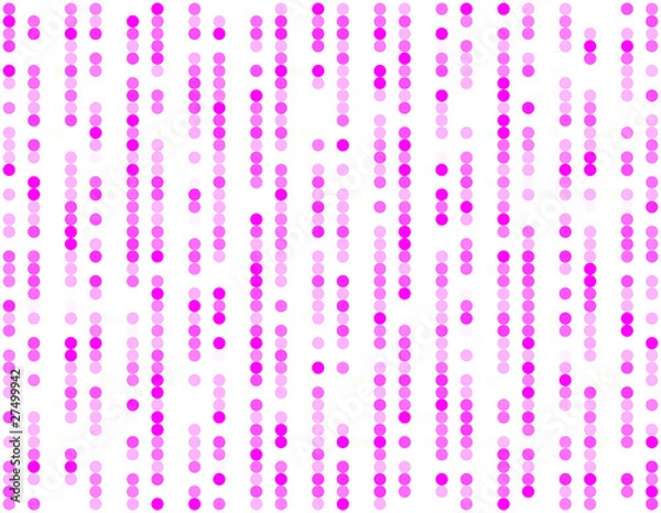 Obraz cerchi stile matrix viola
