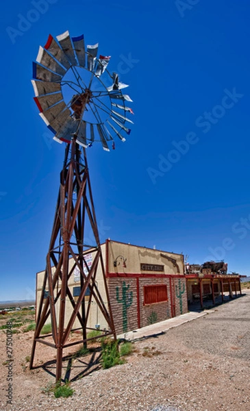 Fototapeta Windmill in Route 66