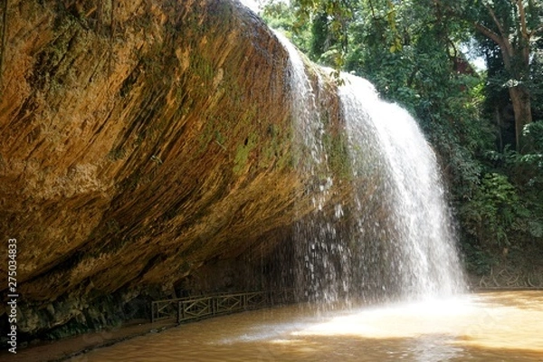 Obraz waterfall in forest