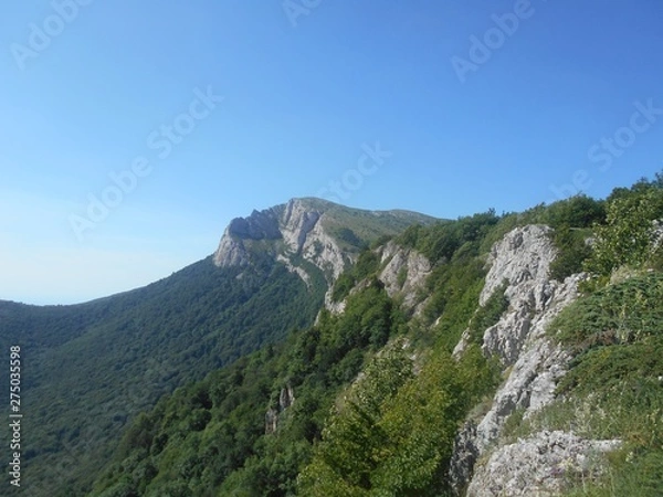Obraz view of mountains