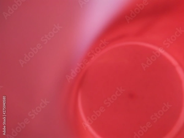 Obraz light white on semicircle red background