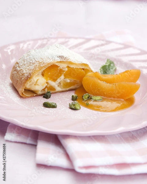 Obraz marillen Topfenstrudel