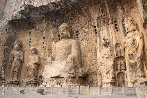 Obraz Longmen grottoes