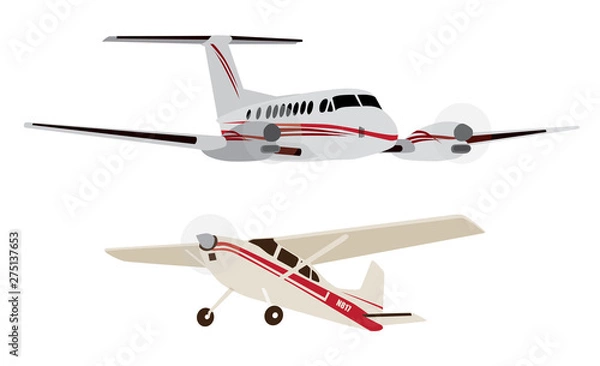 Fototapeta plane airplane