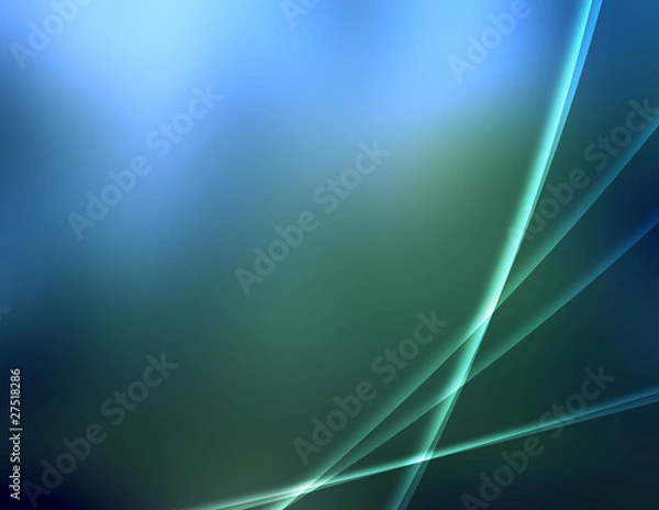 Fototapeta blue abstract composition