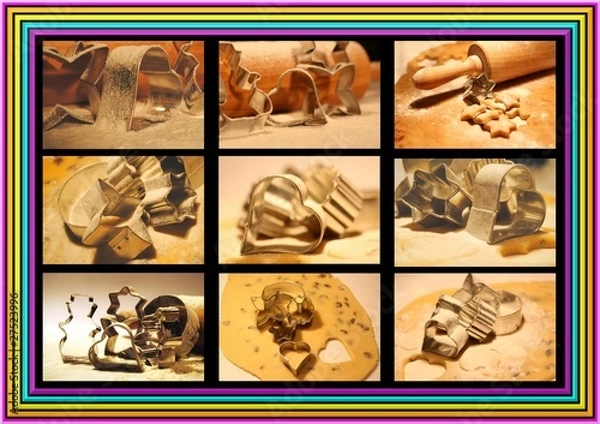 Fototapeta kekse backen