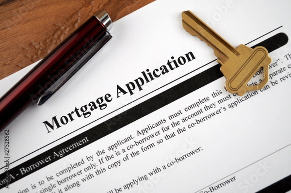Fototapeta Mortgage Application