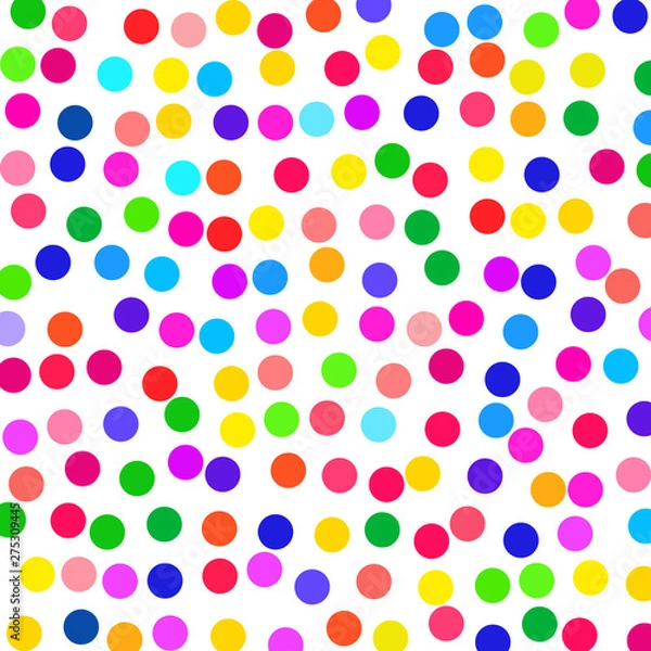 Fototapeta abstract background with colorful circles