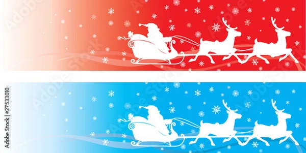 Obraz Christmas banner