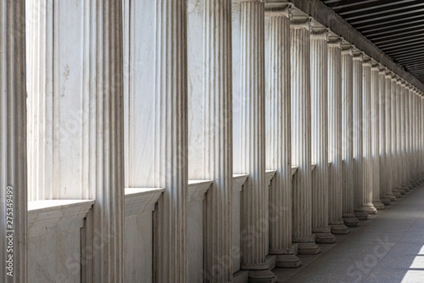 Obraz Row of Marble columns