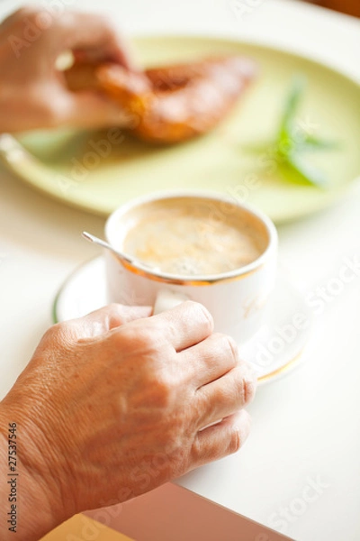 Obraz Fresh croissant