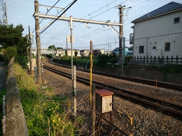 Obraz 日本の鉄道の線路
