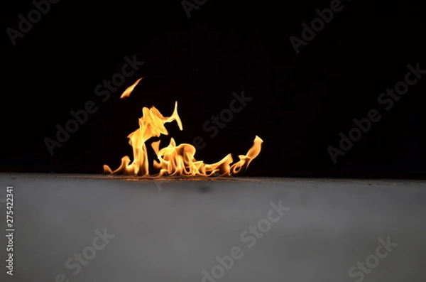 Fototapeta Feuerspiel