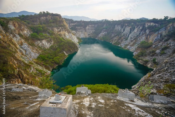 Obraz View landscape of grand canyon in Thailand on daytime in Chonburi, of thailand.