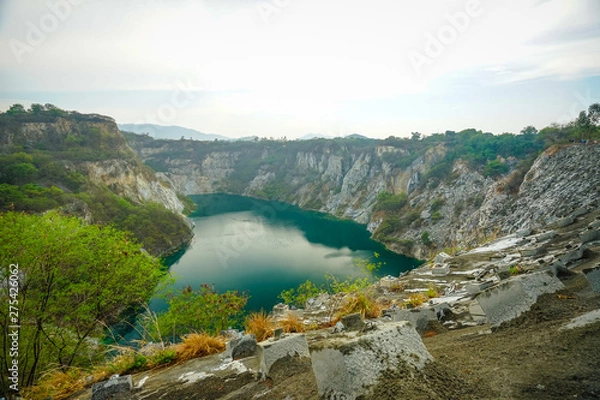 Obraz View landscape of grand canyon in Thailand on daytime in Chonburi, of thailand.