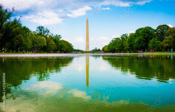 Obraz National Mall reflection Pool