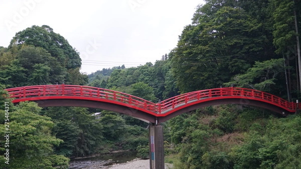 Obraz 養老渓谷_観音橋