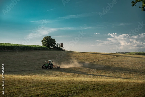 Obraz Fresh Fields in Bavarian Landscape