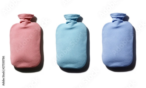 Obraz multi colour hot water bottles