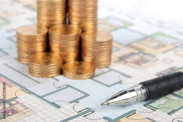 Fototapeta Blueprint