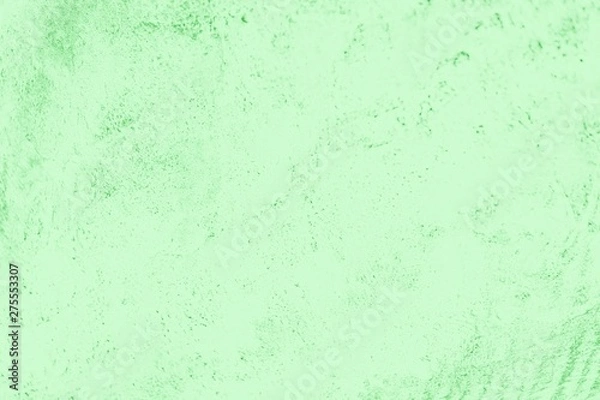Fototapeta Green mint color. Copy space, concrete or beton pattern