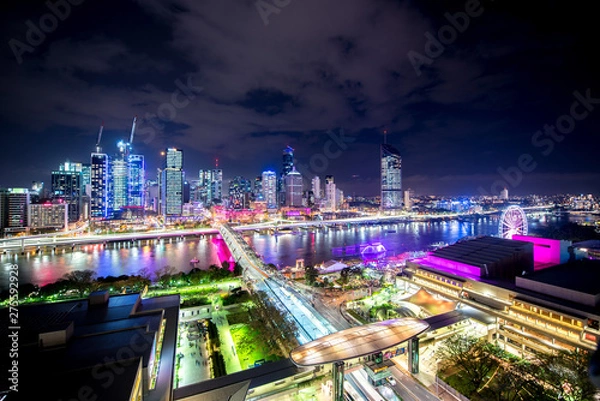 Obraz Fireworks Brisbane Riverfire