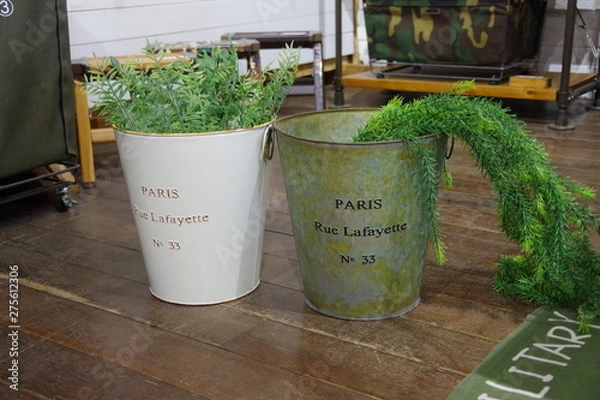 Obraz ブリキバケツ