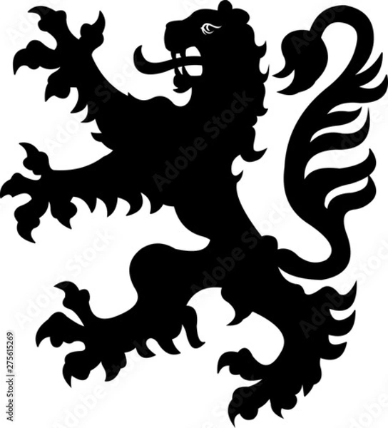 Obraz Heraldic lion