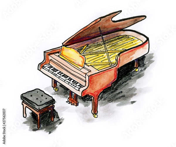 Obraz Piano