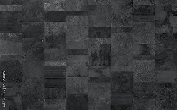 Obraz Slate natural stone tile, seamless texture