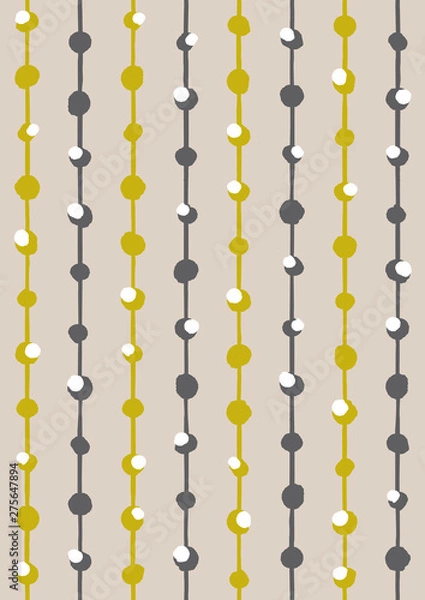 Fototapeta 北欧風のシームレスパターン